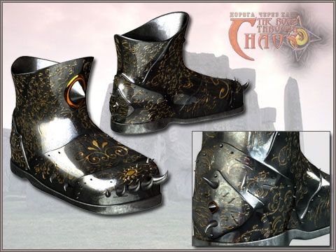 Die Halbstiefel der behaenden Eidechse